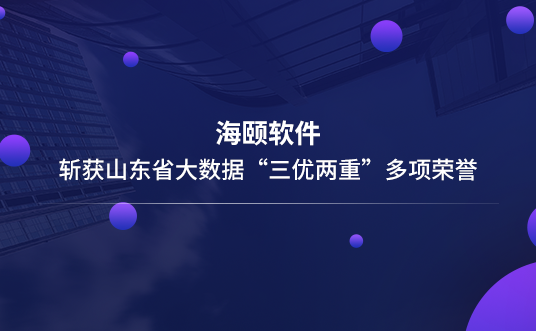 必赢亚洲软件斩获山东省大数据“三优两重”多项荣誉